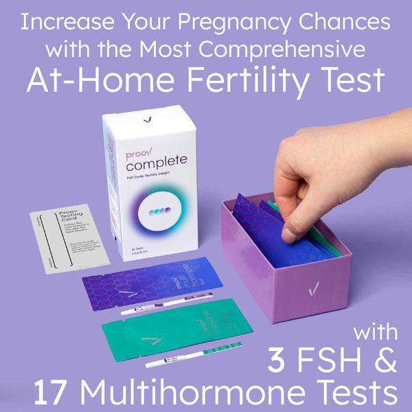 Proov Complete Fertility Testing System