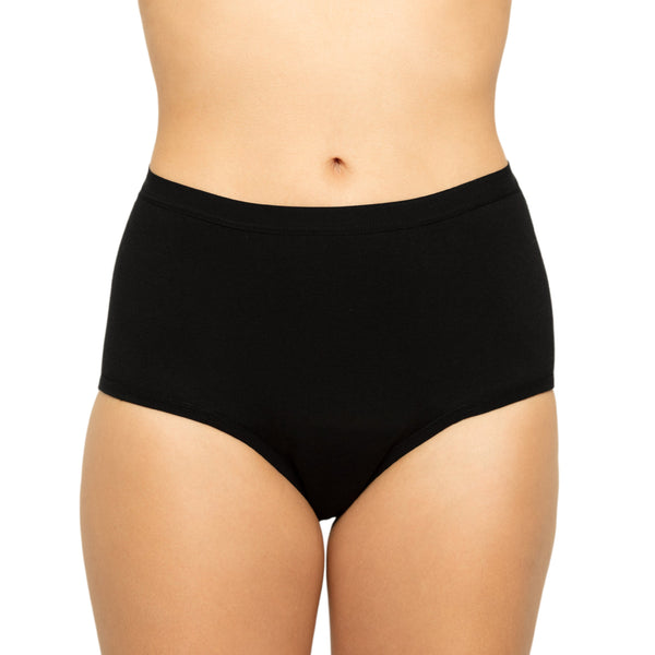 The Extra Coverage High Waisted Period. in Organic Cotton For Heavy Flows