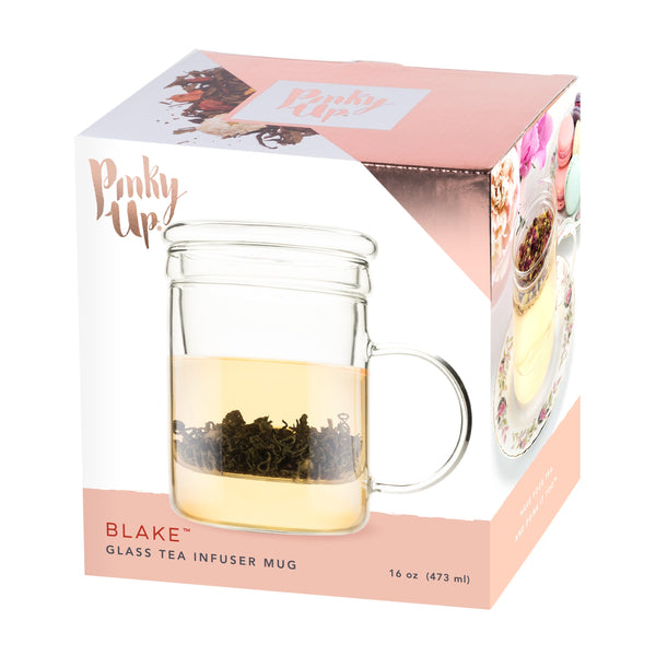 Blake Glass Tea Infuser Mug