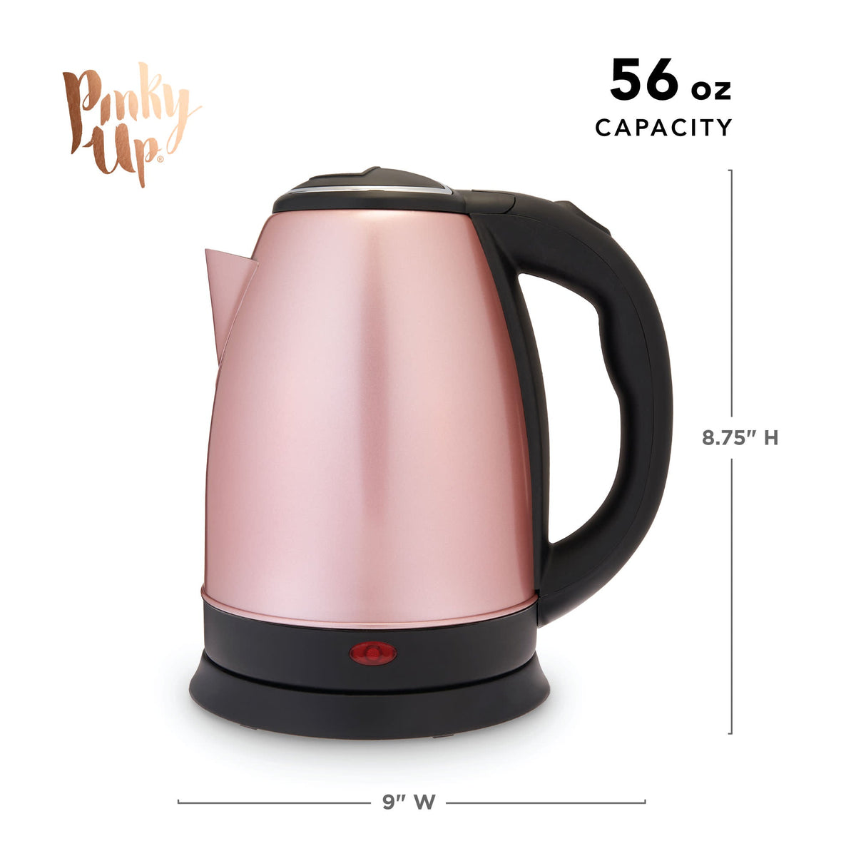 Parker Rose Gold Electric Tea Kettle