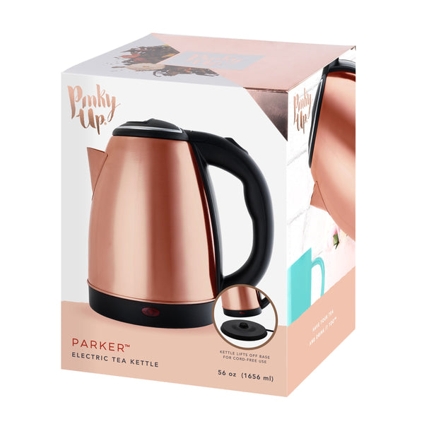 Parker Rose Gold Electric Tea Kettle