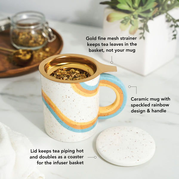 Everlee Infuser Mug with Lid