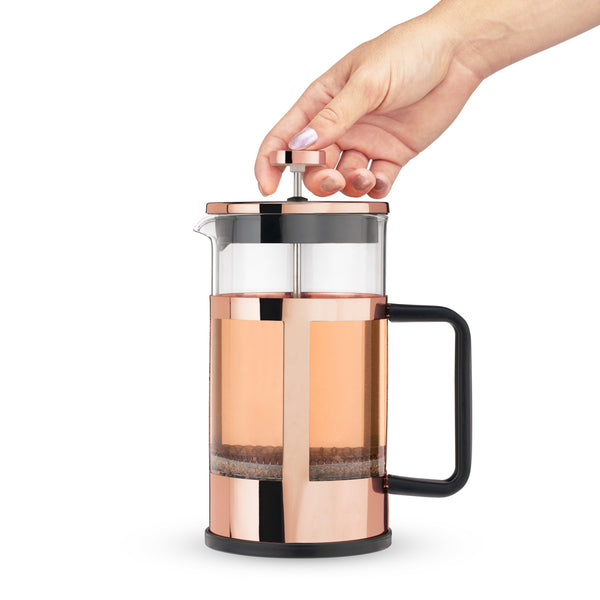 Piper Rose Gold Press Pot